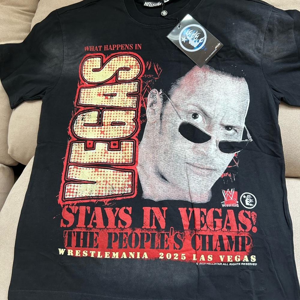 Black WWE Graphic T-Shirt